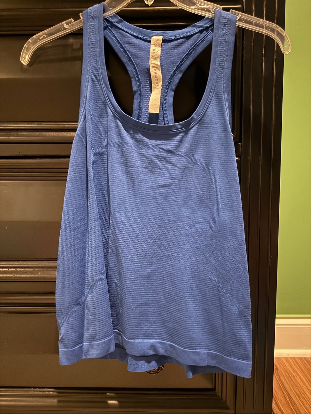 lululemon athletica cobalt blue racerback tank